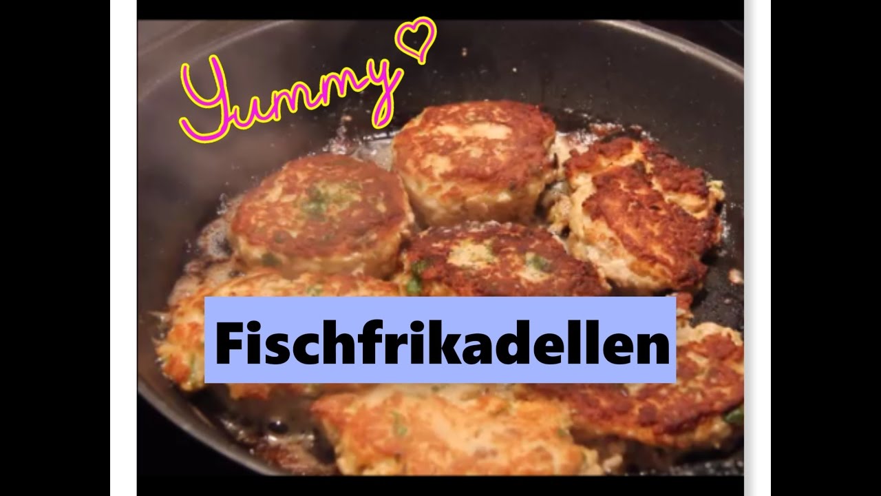 Fischfrikadellen / schnell &amp; einfach - YouTube