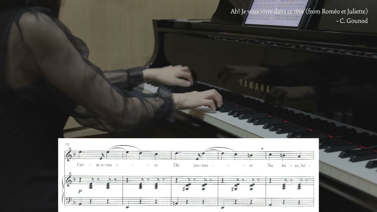 Ah! Je veux vivre dans ce rêve 