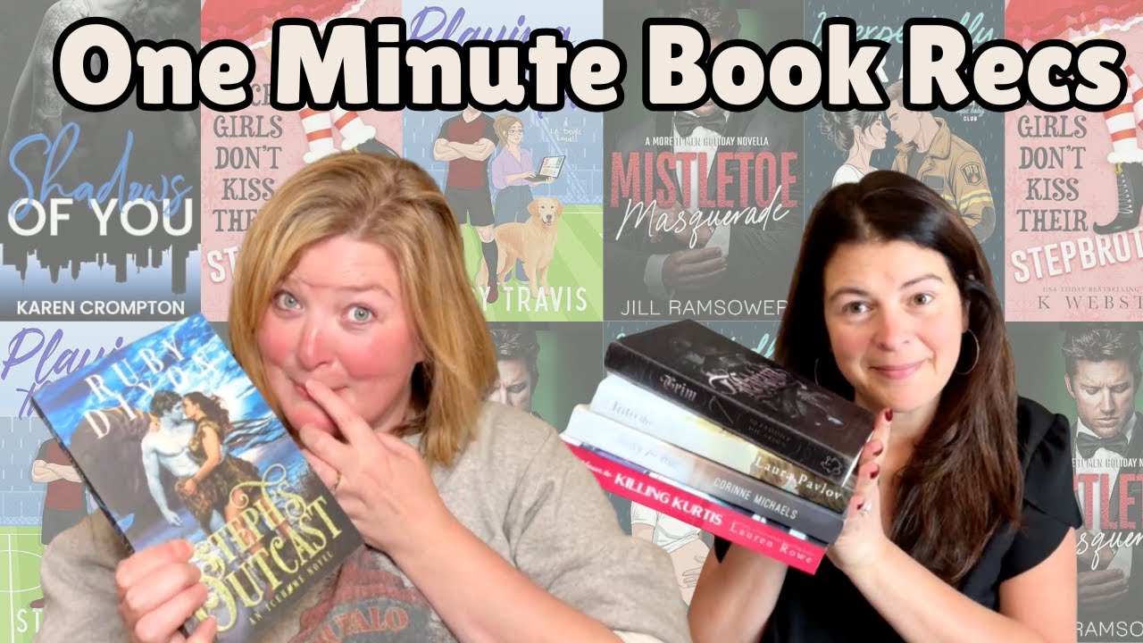 One Minute Book Recs- Firefighter, Cowboy, Taboo, Unhinged, Dark Romance, Rockstar, Holiday