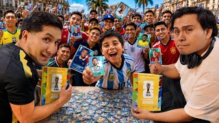 INTERCAMBIÉ FIGURITAS HASTA LLENAR EL ALBUM DEL MUNDIAL