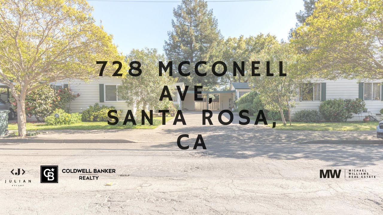 Fourplex | 728 McConnell Ave Santa Rosa, CA-Great Investment Opportunity