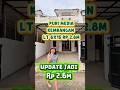 Puri Media.nempel puri. LT 6x15. furnish full interior Rp 2.6m #purimedia #puri