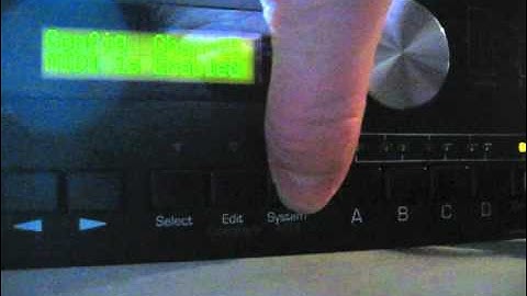 ENSONIQ DP/4 Serial No. DP-15079 - result (Dec 10, 2010)