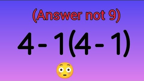 Only GENIUSES Solve This in Seconds! 😱 4-1(4-1)