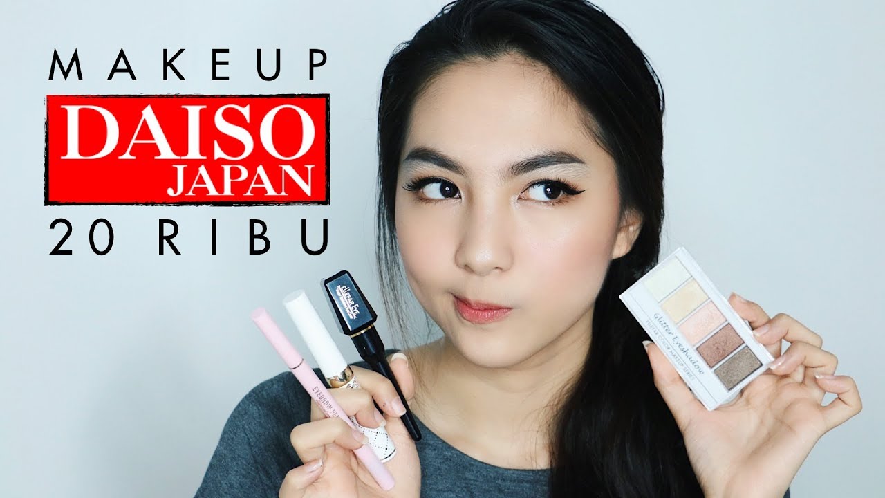 DAISO Makeup SERBA 20 RIBU Bagus Ga Sih Tutorial Review YouTube