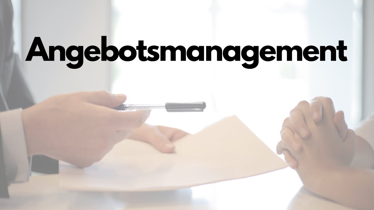 Einsatzbereiche unserer Lösungen: Angebotsmanagement