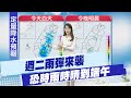 【林佩潔報氣象】 週二雨彈來襲　恐&quot;時雨時晴&quot;到端午｜今短暫轉晴 &quot;這天&quot;鋒面報到雨彈又襲 20240603