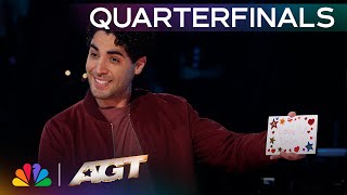 zak mirz makes you part of his magic trick agt 2025