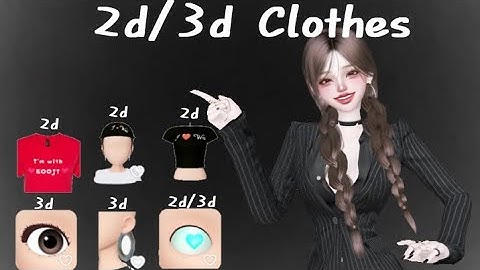 How do you make clothes? ZEPETO TUTORIAL | 2d and 3d EASY | step by step