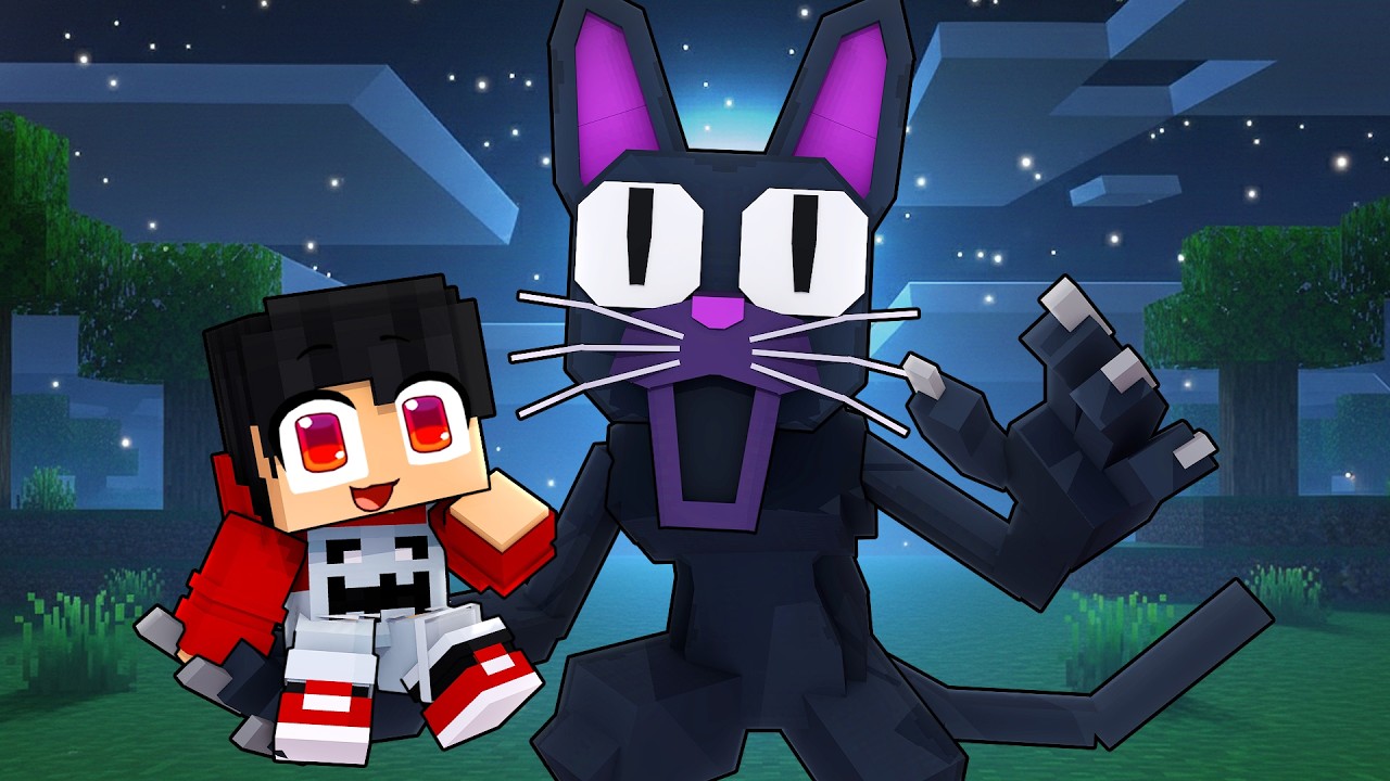 P3DRU foi ADOTADO pelo GATO de 99 NOITES no Minecraft