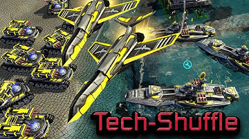 Tech-Shuffle mod - Red Alert 3 | Allies |