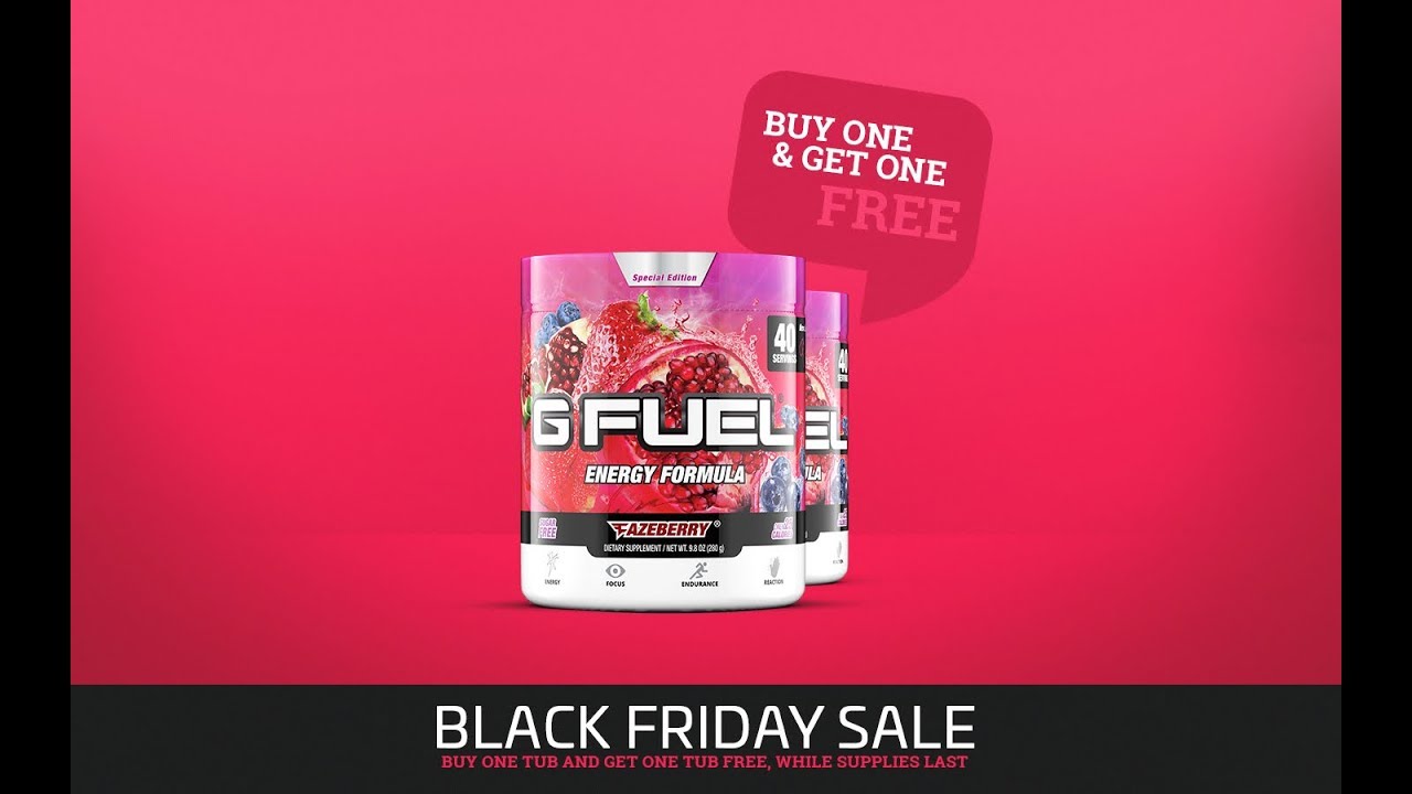 G FUEL Black Friday 2017