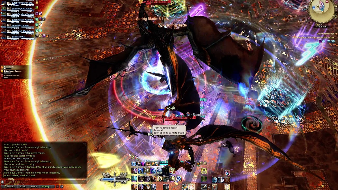 Final Fantasy XIV The Unending Coil of Bahamut, Ultimate (Neon PLD