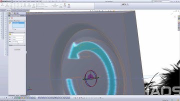 SolidWorks - Youtube End Card Project EP 1 of 3 (Surface Extrude and Split)