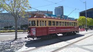 Tram 178 Arriving in Cathedral Square