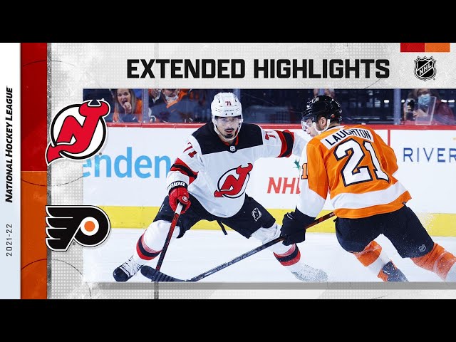 NHL Highlights  Devils vs. Flyers - Dec. 14, 2021 