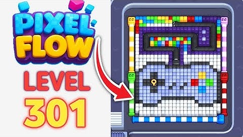 Pixel Flow Level 301 Walkthrough