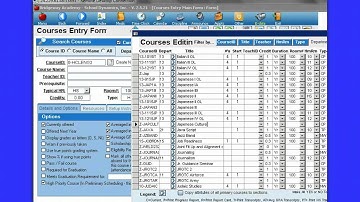 School Dynamics: Adding a Transfer Course to the Transcript