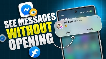 Lees Messenger-berichten zonder 