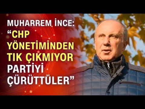 Muharrem İnce CHP'deki taciz iddiaları için parti yönetimine yüklendi