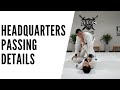 Technique of the week  headquarters passing details