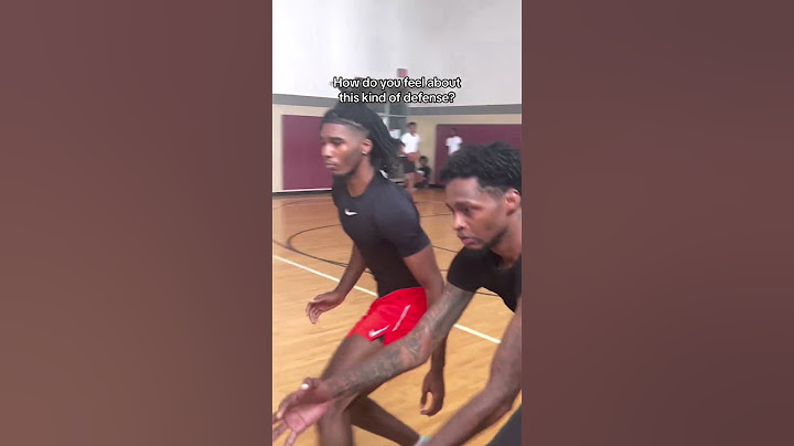 Bro’s sneaky on defense 😂💀(via nchas3/IG) #shorts