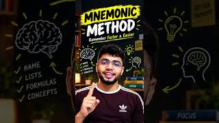 Mnemonic Method: Remember Anything Faster & Easier!