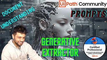 How to use Generative Extractor to Extract Data from PDF | UiPath | Document Understanding