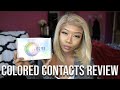 Colored Contacts for Dark Eyes | TTDEYE Contact Review | Olineece