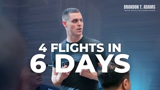 BUSY TRAVEL WEEK & SPEAKING AT EVENTS | Brandon T. Adams Weekly Vlog