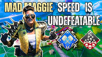 MAD MAGGIES SPEED IS UNDEFEATABLE-WITH HAND CAM (23 KILLS 4,300 DAMAGE) | Apex Legends Season 26