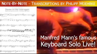 Video thumbnail of "Note-By-Note: Manfred Mann - Davies on the road again"