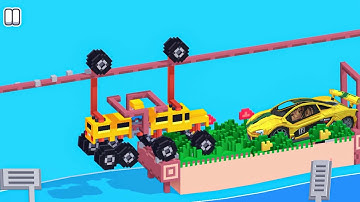 Fancade Drive Mad Monster Truck All New Levels Gameplay Android,iOS Part 44