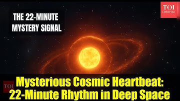 Mysterious Cosmic Heartbeat: 22-Minute Rhythm in Deep Space