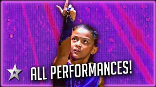 all performances from the mighty binita chetry on britains got talent 2025