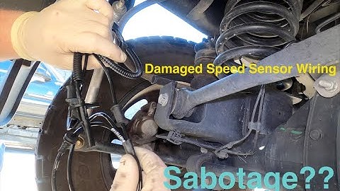 2018 Ram 2500 CUMMINS 6.7 Rear Wheel Speed Sensor