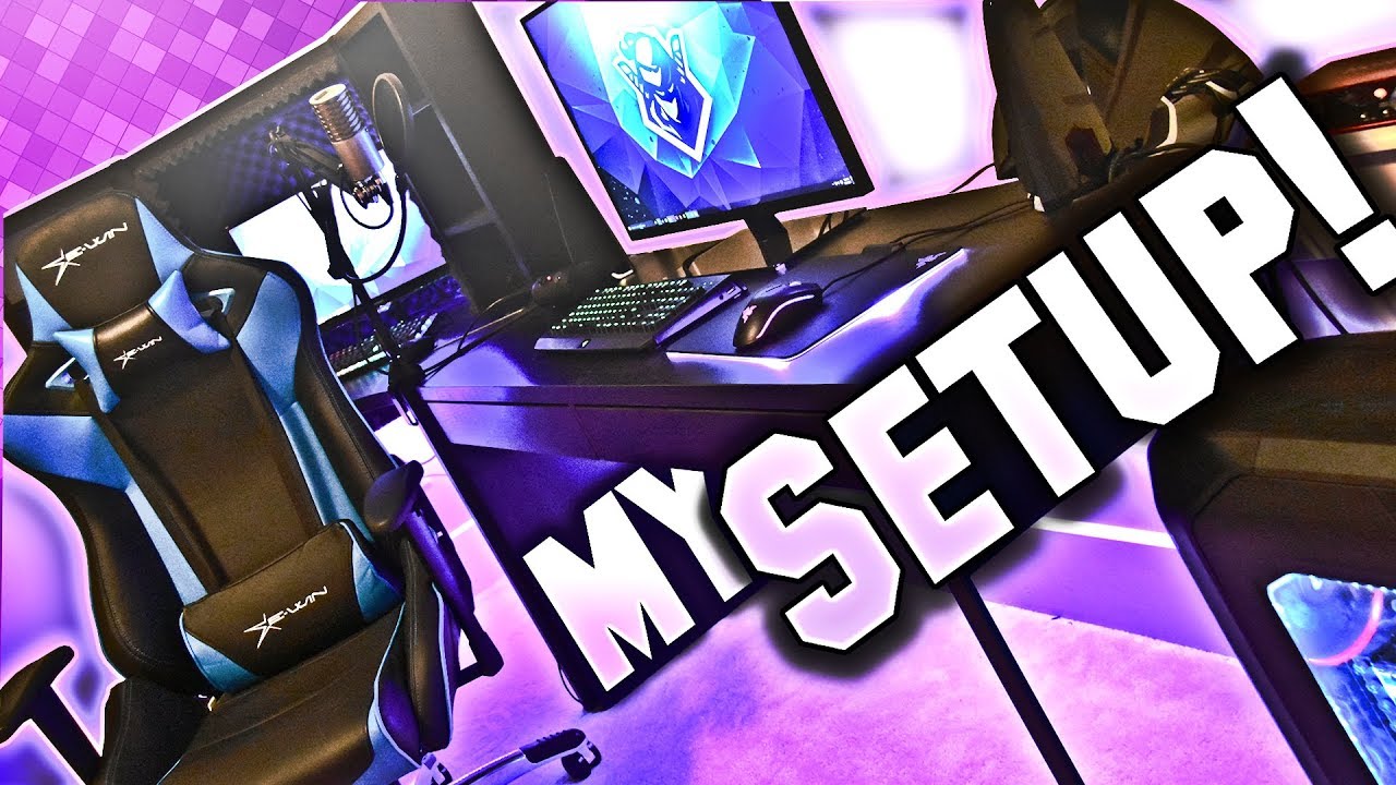 My YouTube GAMING SETUP 2017 - 100K Subscribers!!