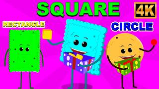 lets chant shapes learn shapes kindergarten nursery rhymes