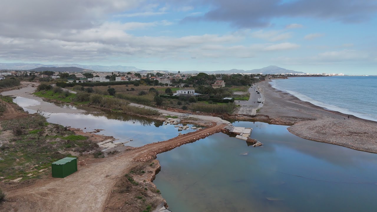 La Mar Xica de Benicarló dos meses después de la DANA