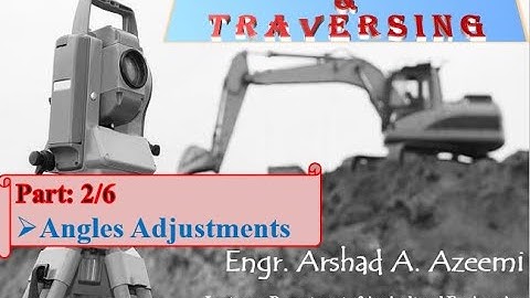 [Part 2/6]: Triangulation (Angle Adjustments: 1st, 2nd, and 3rd Adjustments)