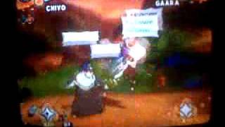 Naruto Ultimate Ninja 4: Chiyo vs. Gaara