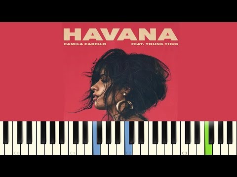 Havana - Camila Cabello (Piano Tutorial)