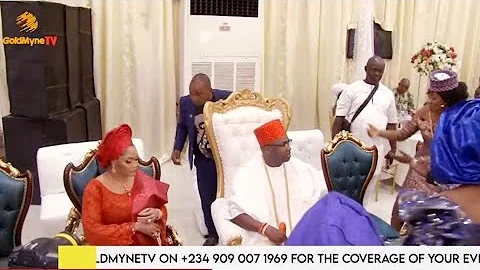 HRM OBA ELEGUSHI & OLORI SEKINAT STORM 25TH ANNIVERSARY OF APOSTE ISRAEL & PROPHETESS MARY OLUBORI