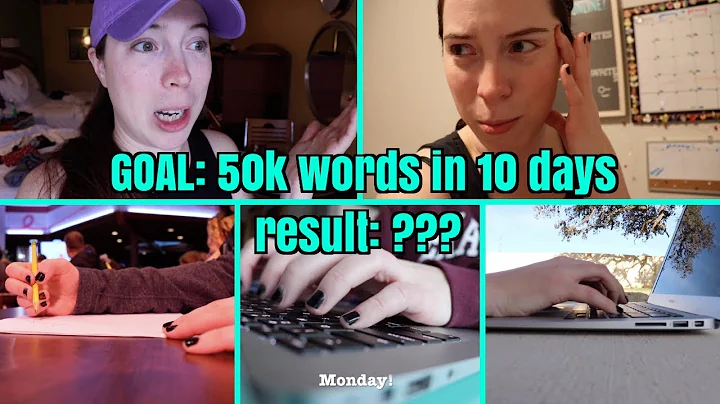 WRITING EXPERIMENT // Fast Drafting 50K Words in 1...
