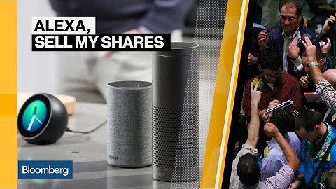 Alexa, Sell My Shares
