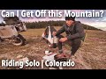 Solo Motorcycle Camping | Georgia Pass in Colorado