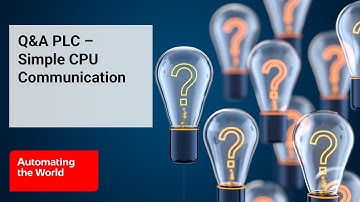 Q&A PLC - Simple CPU Communication I Mitsubishi Electric