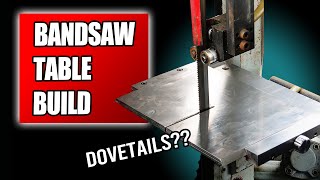 Band Saw Table Build