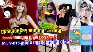 ឈុតពេជ្រ Lisa ពាក់នេះជាង១លានដុល្លារ, Jennie លេងស្ទាយជាមួយDog, vbtsត្រូវហ្វេនៗនៅចិនធ្វើរឿងធំ