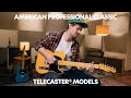 Fender American Professional Classic Telecaster MN FSGM video